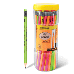 Dollar My Pencil Wow Jar Assosted