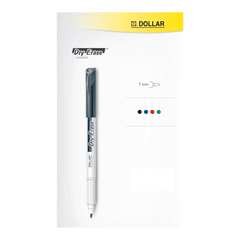Dollar Dry Erase Marker Assorted 4s