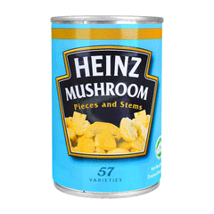 Heinz Mushroom Pieces And Stems Tin 380g