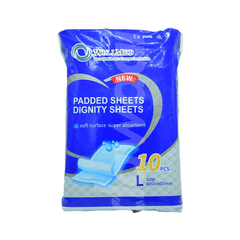 Wellmed Dignity Sheets 10pcs Large