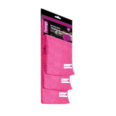 Flamingo Microfiber Towels 3pcs