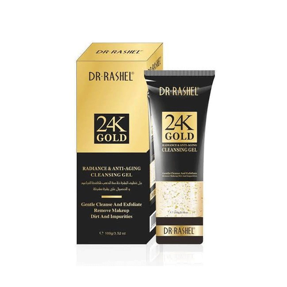 Dr.rashel 24k Gold Radiance & Anti-aging Cleansing Gel 100g