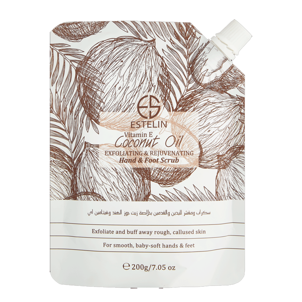 Estelin Coconut Oil Hand & Foot Scrub 200g