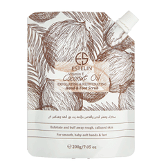 Estelin Coconut Oil Hand & Foot Scrub 200g