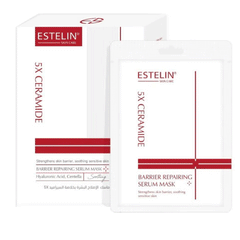 Estelin 5X Ceramide Barrier Repairing Serum Mask 25g