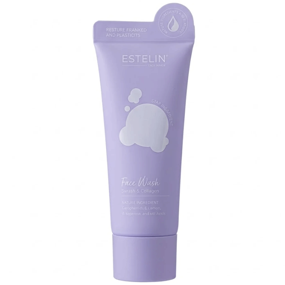 Estelin Peptide & Collagen Face Wash 80g