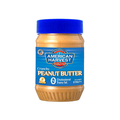 American Harvest Peanut Butter Crunchy 510g