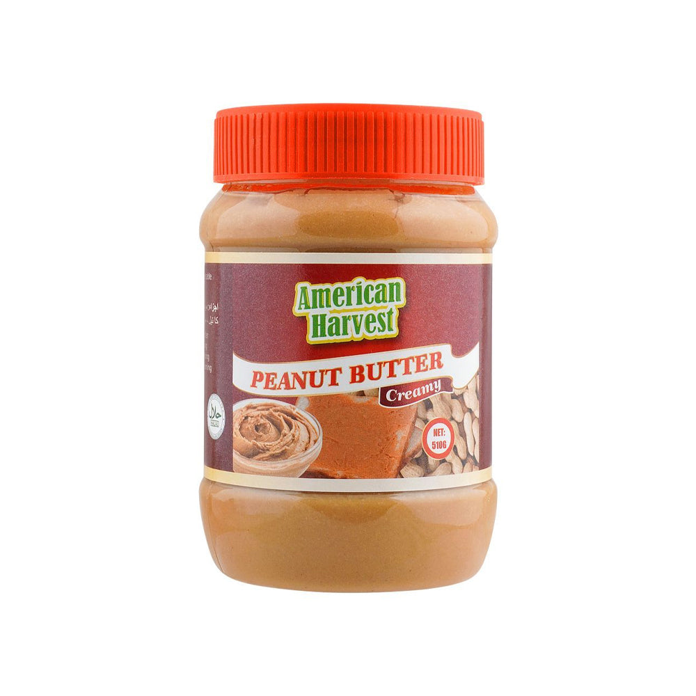 American Harvest Peanut Butter Creamy 510 g