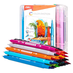 Deli Double Sided Color 24s 15124