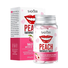 Sadoer Tooth Paste Tablet Peach 28.5g