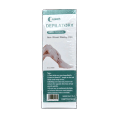 Cosmee Depilatory Non-woven Waxing Strips 100s
