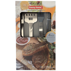 Danny Home Barbeque Tool Set 4pcs Set Grey DH2535