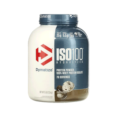 Dymatize Iso 100 Protein Powder Cookies & Cream 2.3kg 5lb