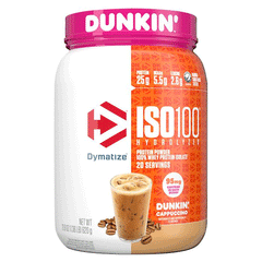 Dymatize Iso 100 Protein Dunkin Cappuccino 620g 1.36lb
