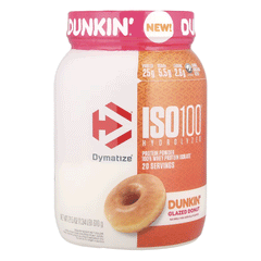 Dymatize Iso 100 Protein Dunkin Glazed Donut 610g 1.34lb