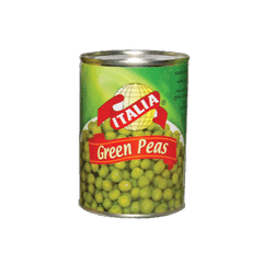 Italia Green Peas 400g Tin