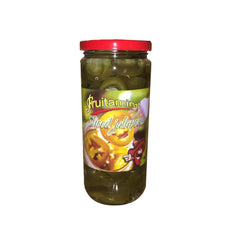 Fruitamins Green Sliced Jalapeno Peppers 467g