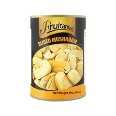 Fruitamins Sliced Mushroom Tin 400g