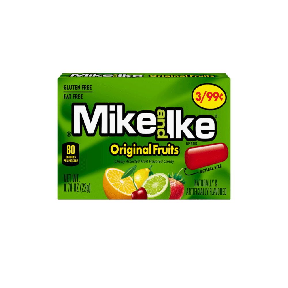 Mike & Ike Original Fruits Flavoured Candy 22g