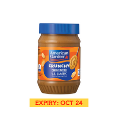 American Garden Crucnhy Peanut Butter 454g