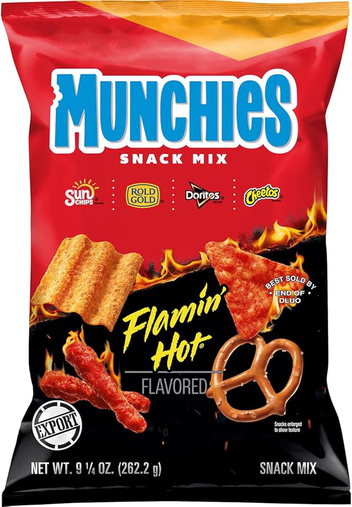 Munchies Mix Snacks Flaming Hot 262.2g