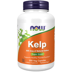 Now Kelp 325mcg Capsules Veg 250s