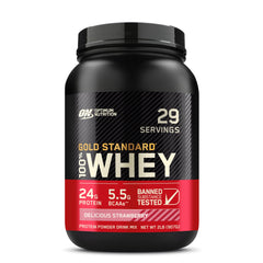 On Whey 100% Delicious Strawberry Protein Powder 907g