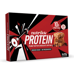 Nutri lov Protein Chocolate Chip Bar Pack 6x50g