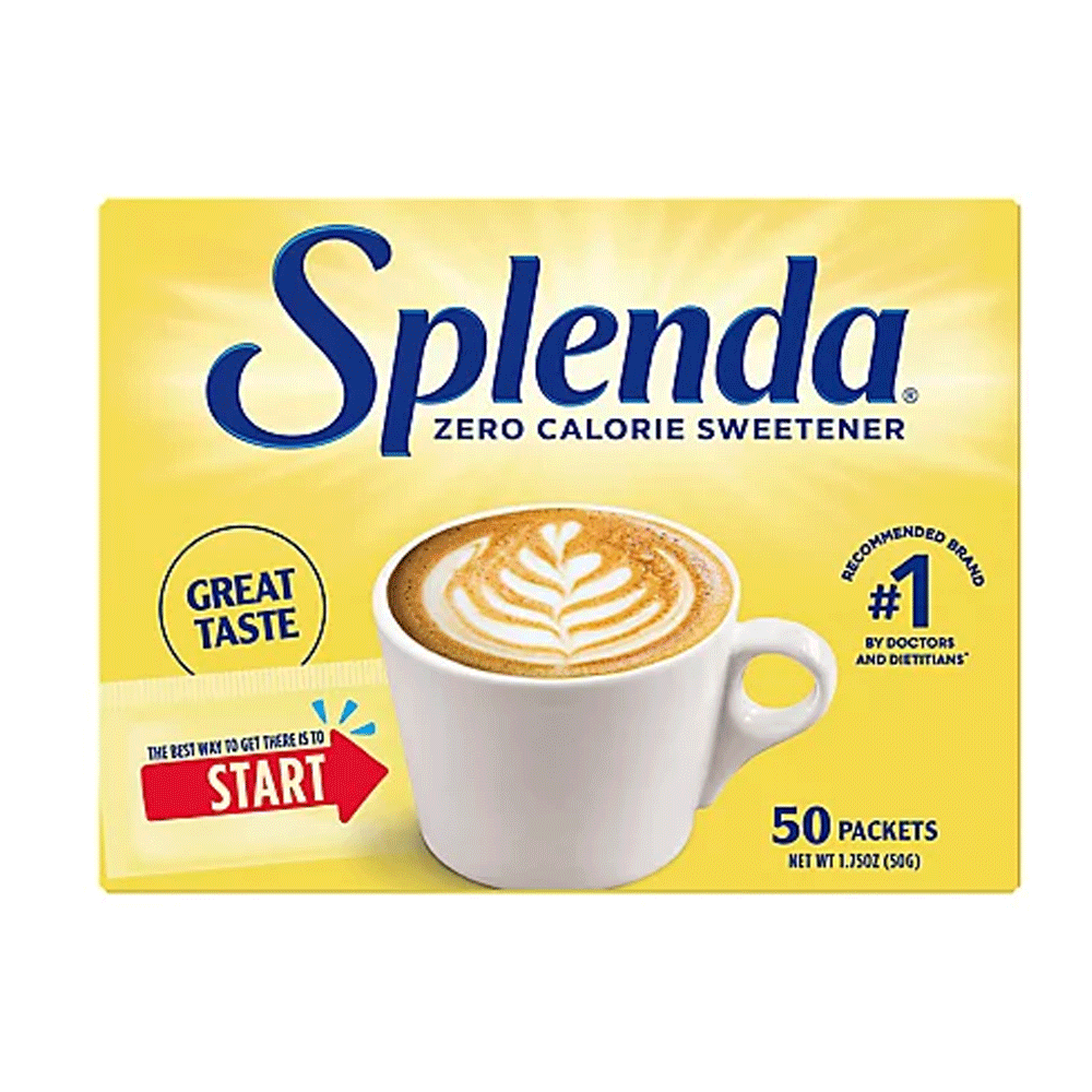 Splenda No Calorie Sweetener, 50 Count Packets