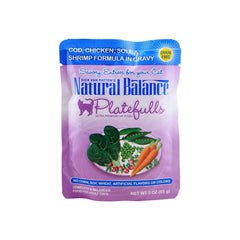 Natural Balance Cod,chicken,sole&shrimp Pouch 85g