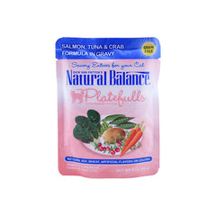 Natural Balance Salmon, Tuna & Crab Pouch 85g