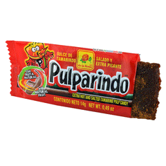 De La Rosa Extra Spicy Picante Pulparindo With Real Fruit Candy 14g