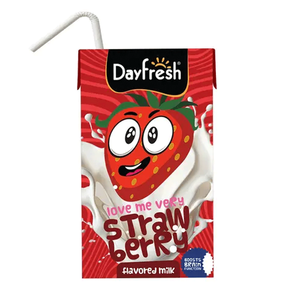 Dayfresh Strawberry Flavored Milk 125ml