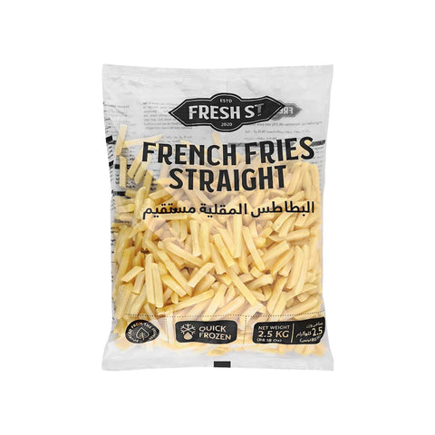 Fresh ST French Fries Straight 2.5kg