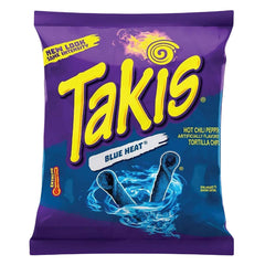 Takis Blue Heat Hot Chili Pepper Tortilla Chips 56g