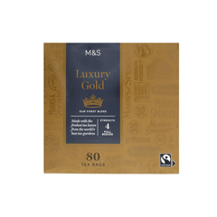 Marks & Spencer Luxury Gold Teabag 80s