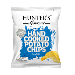 Hunter's Sea Salt Hand Cooked Patato Chips 40g