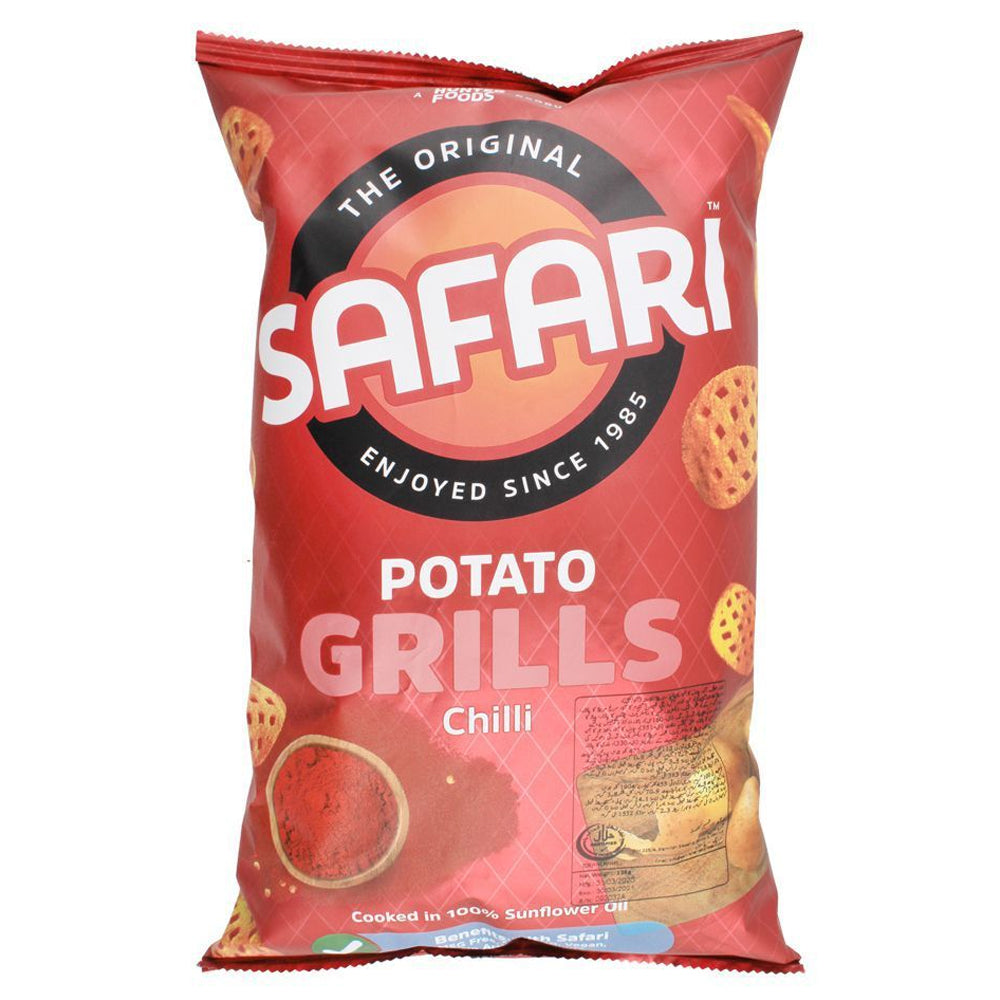 Safari Potato Grills Chilli 125gm