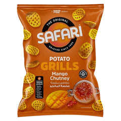 Safari Potato Grills – Mango Chutney Chips 125g