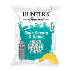 Hunter's Sour Cream & Onion Chips 125g