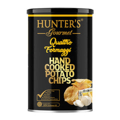 Hunter's Gourmet Quattro Formaggi Potato Chips Tin 150g