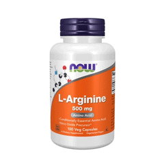 Now L-arginine 500mg Cap 100s