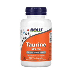 Now Taurine 500mg Cap 100s