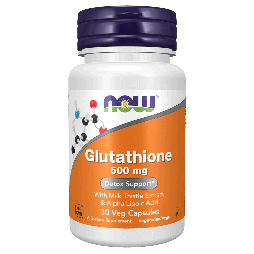Now Glutathione 500 Mg 30 Cap