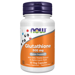 Now Glutathione 500 Mg 30 Cap