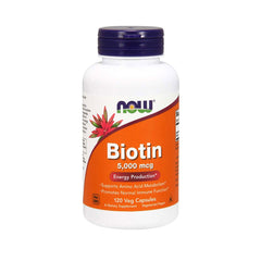 Now Biotin 5000mcg (120cap)