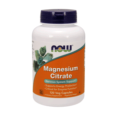 Now Magnesium Citrate 200mg Tab 100s