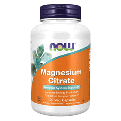 Now Magnesium Citrate Cap 120s