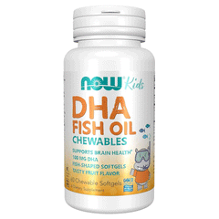 Now Kids Dha Fish Oil Chewable Softgels 60s
