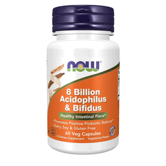 Now 8 Billion Acidophilus Bifidus 60 Cap